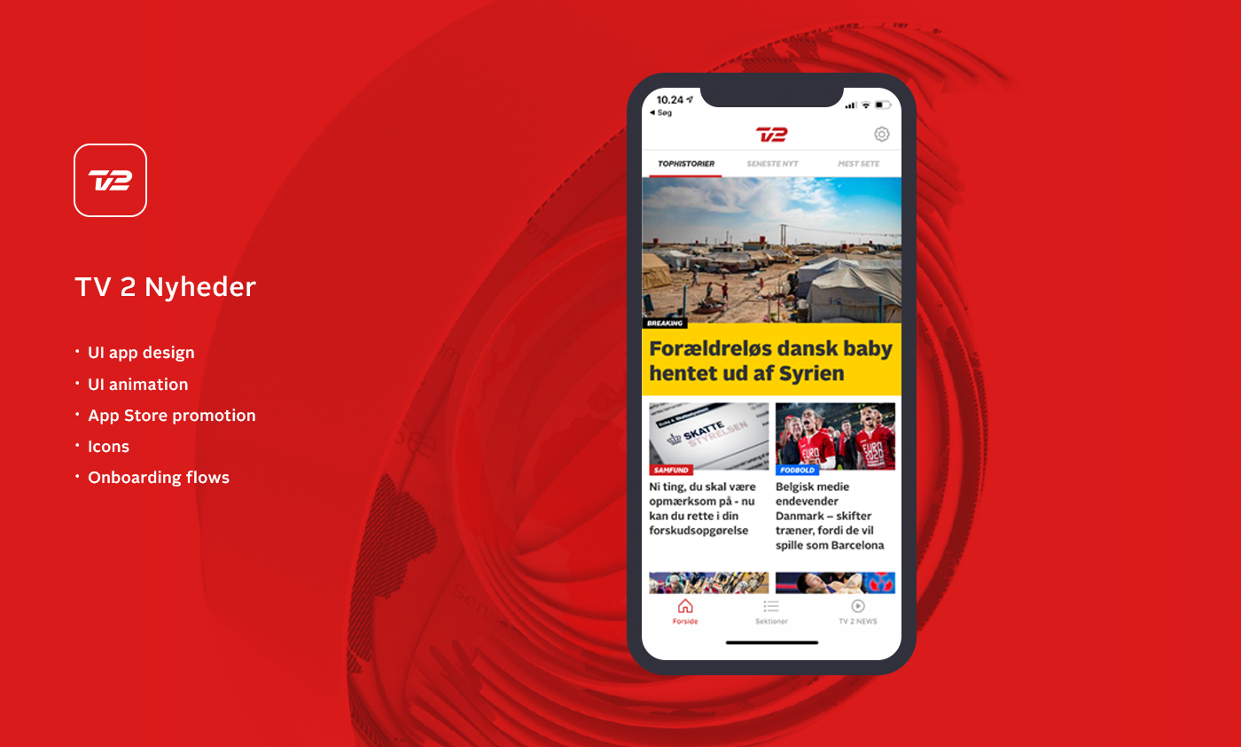 TV 2 Nyhederne App